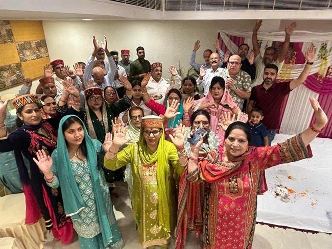 हिमाचल महासभा ने पारम्परिक त्योहार सैर मनाया