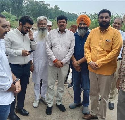 रायपुर कलां-हरमिलाप नगर अंडरपास परियोजना के लिए भूमि अधिग्रहण प्रक्रिया के तहत जनसुनवाई बैठक आयोजित