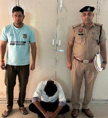 स्टॉक ट्रेडिंग में मुनाफे का लालच देकर 19 लाख की ठगी के मामले मे पहला आरोपी गिरफ्तार,  6 दिन के पुलिस रिमांड पर