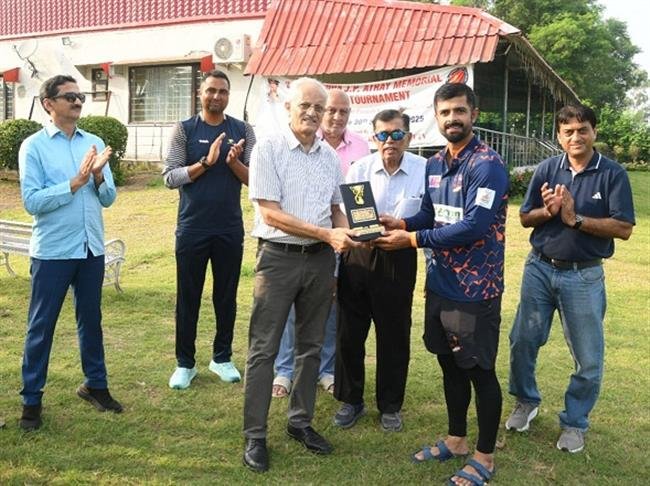 हरियाणा क्रिकेट एसोसिएशन और भारतीय रिज़र्व बैंक ने अपना लीग मैच जीता