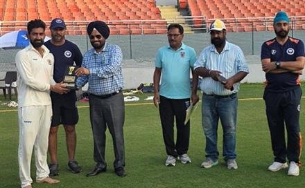 FIRST HATRICK BY IPL PLAYER DIGVESH RATHEE AND BRILLIANTELLY UNBEATEN WINING CENTURY BY YASH KOTHARI