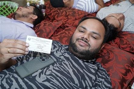 CPWD JE ASSOCIATION CHANDIGARH ORGANIZES 29TH BLOOD DONATION CAMP