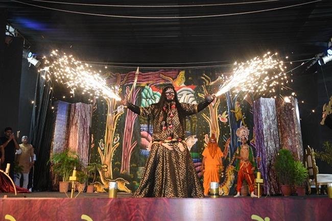 आदर्श रामलीला का चौथा दिवस  :. राजा जनक ने भारी मन से अपनी सुपुत्री सीता को विदा किया