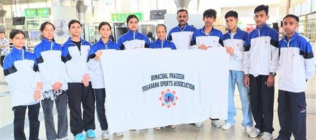 हिमाचल की जूनियर व सीनियर “सी” टीम विजयवाड़ा रवाना