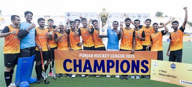 SAI SONIPAT CROWNED CHAMPIONS OF PUNJAB HOCKEY LEAGUE