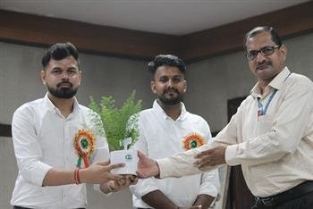 26-YEAR OLD YOGESH CHAUDHARY  BECOMES YOUNGEST PRESIDENTIAL AWARDEE FROM SOUTH HARYANA