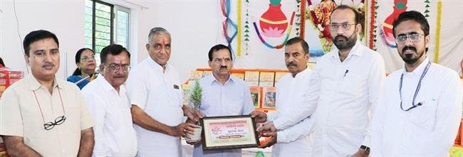 सर्वहितकारी विद्या मंदिर में साहित्य दर्शन व पुस्तक मेला आयोजित