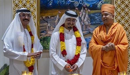 H.E. SULTAN AHMED BIN SULAYEM HAILS BAPS HINDU MANDIR, ABU DHABI