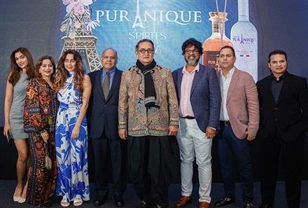CHEF SANJEEV KAPOOR, ANUSHA DANDEKAR, SAI MANJREKAR & FILM ICONS JOIN MAHESH MANJREKAR AT PURANIQUE LAUNCH