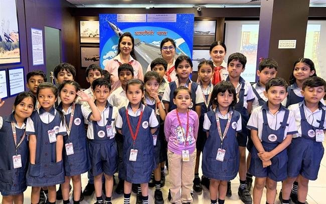 DBELS CELEBRATES AIR FORCE DAY WITH AN INSPIRING EDUCATIONAL EXPERIENCE AT INDIAN AIR FORCE HERITAGE MUSEUM CHANDIGARH