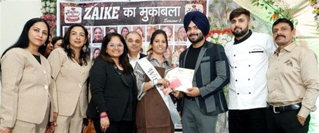 सुनैना सुदेरा ने जीता बेकिंग कंपटीशन