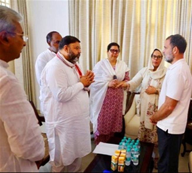 RAHUL GANDHI TO PM AND CM  HARYANA, ARREST DGP, OTHERS