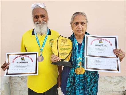 JASSAL COUPLE SHINES AGAIN IN MASTER ATHLETICS