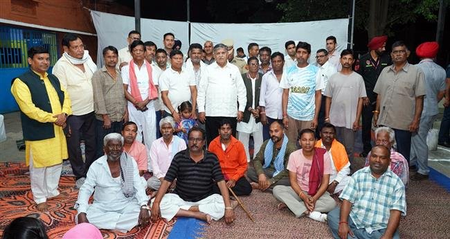 PUNJAB GOVERNOR AND ADMINISTRATOR CHANDIGARH GULAB CHAND KATARIA BRINGS DIWALI JOY TO WELFARE HOMES.