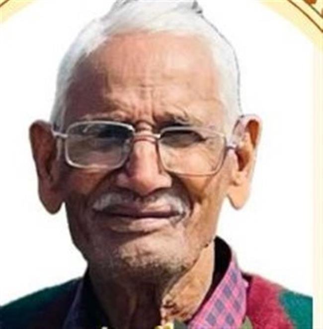 PRAKASH SAINI BEREAVED AS FATHER RATTAN LAL SAINI PASSES AWAY, CREMATION ON OCT. 23 IN CHANDIGARH