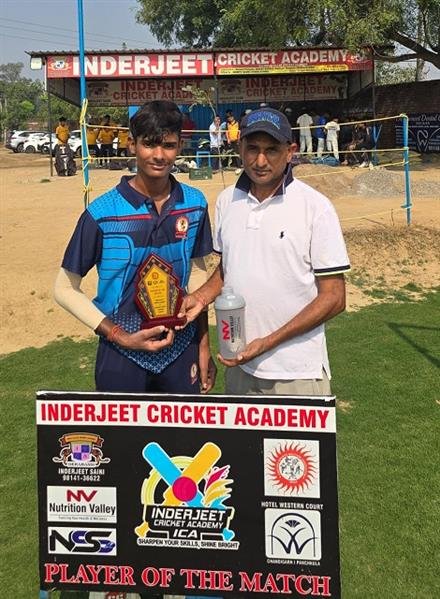 एम.एम. क्रिकेट अकादमी और कुरुक्षेत्र जिला क्रिकेट अकादमी ने  अपने लीग मैच जीते
