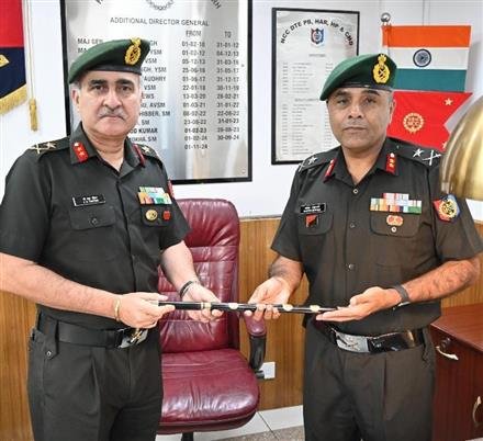 CHANGE OF COMMAND AT NCC DIRECTORATE : MAJOR GENERAL JAGDEEP SINGH CHEEMA HANDS OVER CHARGE TO MAJOR GENERAL BHARAT MEHTANI