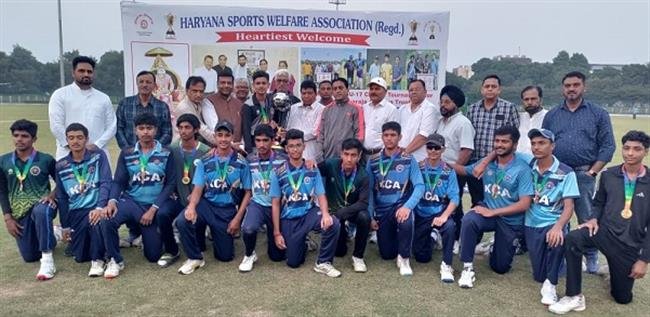कुरुक्षेत्र टीम ने 50वीं ऑल इंडिया अंडर-17 श्री महाराजा अग्रसेन क्रिकेट ट्रॉफी का खिताब जीता