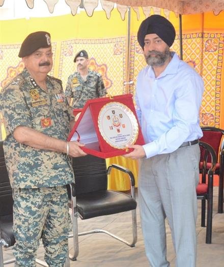 BSF WESTERN COMMAND IG  SUPERANNUATED  AFTER 38 YEARS OF DEDICATED SERVICE