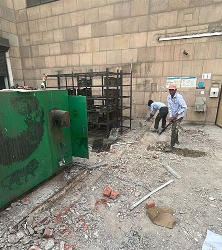 CHANDIGARH ADMINISTRATION DEMOLISHED UNAUTHORIZED CONSTRUCTIONS AT ELANTE MALL