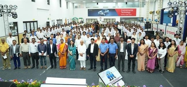 TOYOTA KIRLOSKAR MOTOR SENDS 100 SKILLED YOUTH FOR GLOBAL TRAINING TO JAPAN