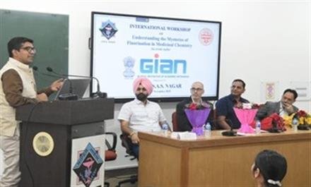 FIVE-DAY INTERNATIONAL WORKSHOP ON “UNDERSTANDING THE MYSTERIES OF FLUORINATION IN MEDICINAL CHEMISTRY” INAUGURATED