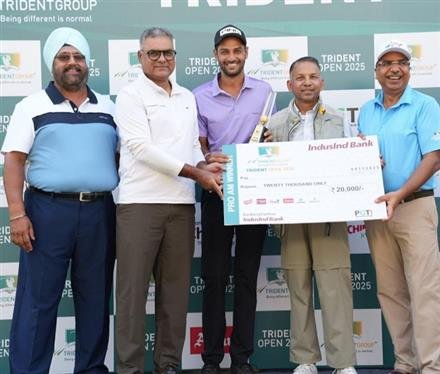 ANGAD CHEEMA AND TEAM WIN PRO-AM EVENT OF TRIDENT OPEN 2025