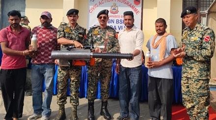 BSF  ORGANISED CIVIC ACTION PROGRAMME ON INDO PAK BORDER