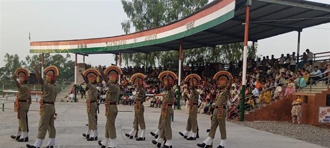 RETREAT CEREMONY AT INDO-PAK BORDER WILL NOW TAKE PLACE AT 4:30 PM