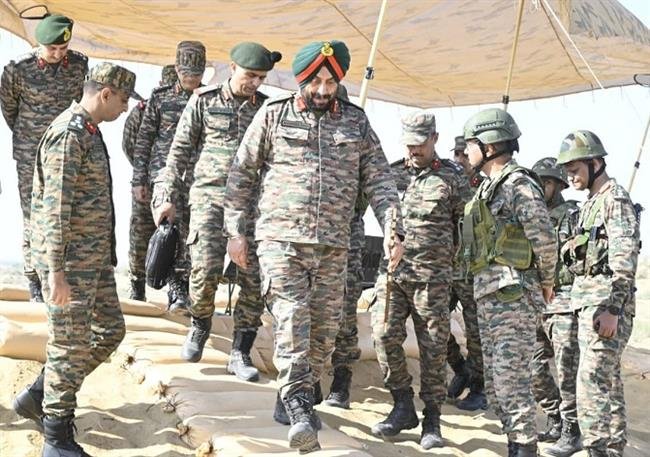 SAPTA SHAKTI COMMAND VALIDATES BATTLE READINESS  IN THE THAR DESERT