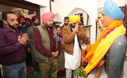 CM ANNOUNCES COMPLETE FACELIFT OF NATIVE VILLAGE OF SHAHEED KARTAR SINGH SARABHA