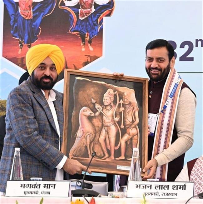 BHAGWANT MANN REITERATES CLAIM ON CHANDIGARH, PANJAB UNIVERSITY, RIVER WATERS BEFORE UNION HOME MINISTER AMIT SHAH