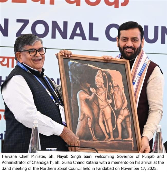 CM NAYAB SINGH SAINI URGES PUNJAB MUST REMEMBER THE GREAT TRADITIONS OF THE GURUS WHILE ADDRESSING WATER DISPUTES