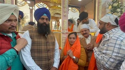 NAGAR KIRTAN FROM SRINAGAR ENTERED PUNJAB, ACCORDED WARM WELCOME AT PATHANKOT