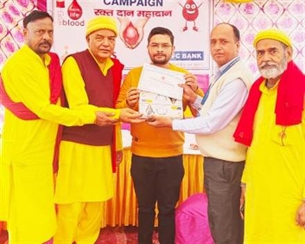 MEDIA MANTRAA ORGANIZED A BLOOD DONATION CAMP IN COLLABORATION WITH THE VISHWAS FOUNDATION