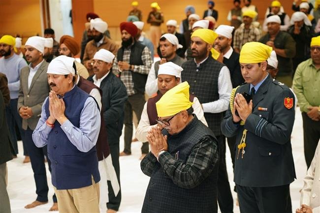 PUNJAB RAJ BHAVAN ORGANIZES SHABAD KIRTAN TO COMMEMORATE 350TH SHAHEEDI DIVAS OF ‘HIND DI CHADAR’ SRI GURU TEGH BAHADUR SAHIB JI