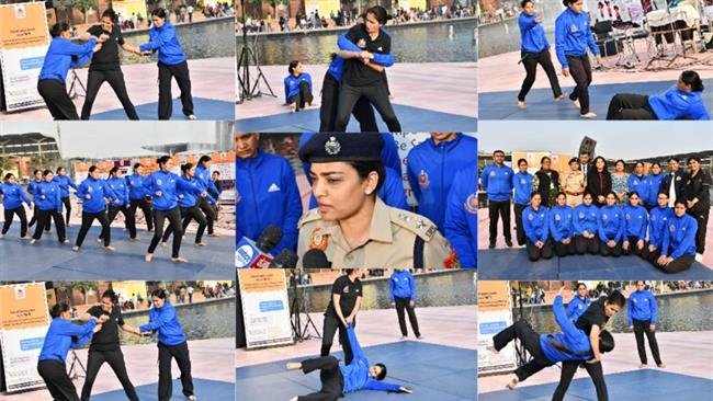 SELF DEFENCE & WOMEN SAFETY AWARENESS UNDER “SASHAKTI” PROGRAMME AT IITF HELD