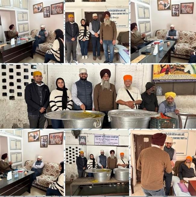 शहीदी दिवस पर मिशन अक्षय पात्र के तहत पीजीआई गुरुद्वारे में एनबीएफ ने की जरूरतमंद मरीज़ों के लिए लंगर दान सेवा