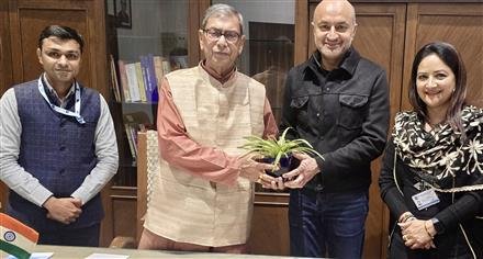 PHD CHAMBER DELEGATION INVITES HARYANA GOVERNOR ASHIM KUMAR GHOSH TO PITEX-2025