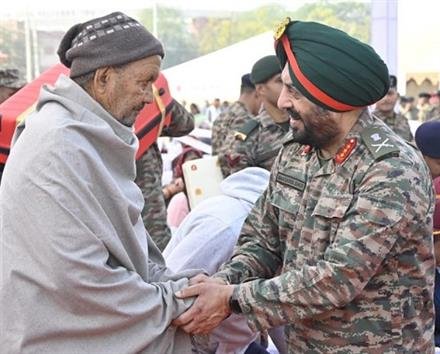 EX-SERVICEMEN RALLY ORGANISED AT HISAR MILITARY STATION