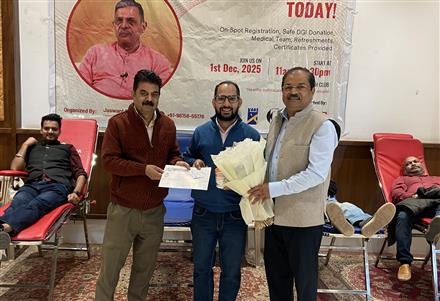 ON THE BIRTHDAY OF DATTATREYA HOSABALE JI, YRS PREFAB ORGANIZES A “BLOOD DONATION CAMP