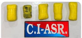 CROSS-BORDER NARCOTICS SMUGGLING NETWORK BUSTED IN AMRITSAR; ONE HELD WITH 5KG HEROIN