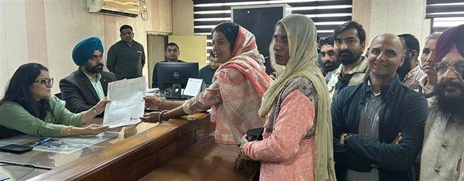 TWO BJP CANDIDATES FILE NOMINATIONS FOR ZILA PARISHAD ELECTION