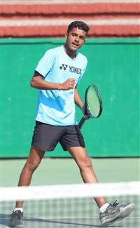 ARJUN RATHI UPSETS SECOND SEED SIDHARTH RAWAT AT ITF M15 GWALIOR
