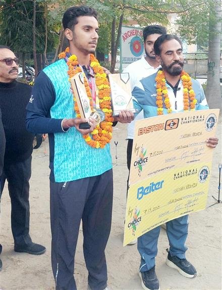 GOLD MEDAL IN SUB-JUNIOR NATIONAL ARCHERY IN PUNJAB’S KIT AFTER 31 YEARS