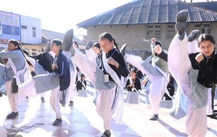RANI LAKSHMI BAI SELF-DEFENCE PROGRAM EMPOWERS HIMACHAL’S GIRLS WITH DYNAMIC TRAINING IN DHARAMSHALA