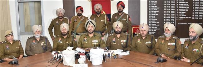 CROSS-BORDER DRUG CARTELS LINKED TO FOREIGN-BASED HANDLERS BUSTED IN AMRITSAR; THREE HELD WITH 4KG ICE, 1KG HEROIN