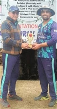 पब्लिक हेल्थ डिपार्टमेंट हरियाणा ने हॉर्टिकल्चर डिपार्टमेंट को 3 विकेट से हराया