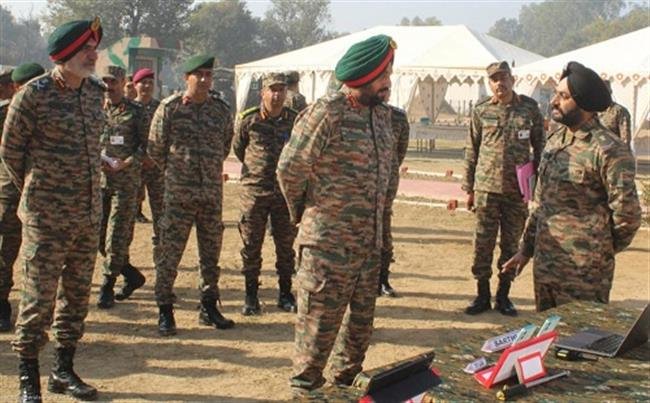 ARMY COMMANDER, SOUTH WESTERN COMMAND VISITS SRIGANGANAGAR