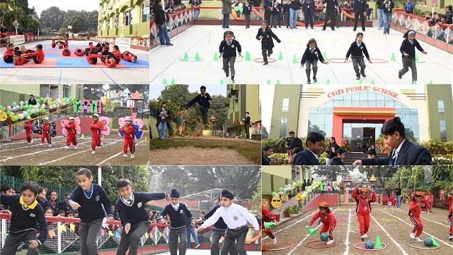 GRAND THREE-DAY ANNUAL SPORTS MEET ORGANISED AT C. R. B. PUBLIC SCHOOL